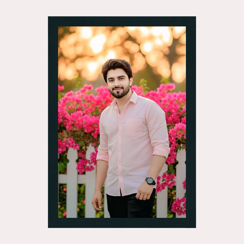 Black Slate Customized Photo Frame