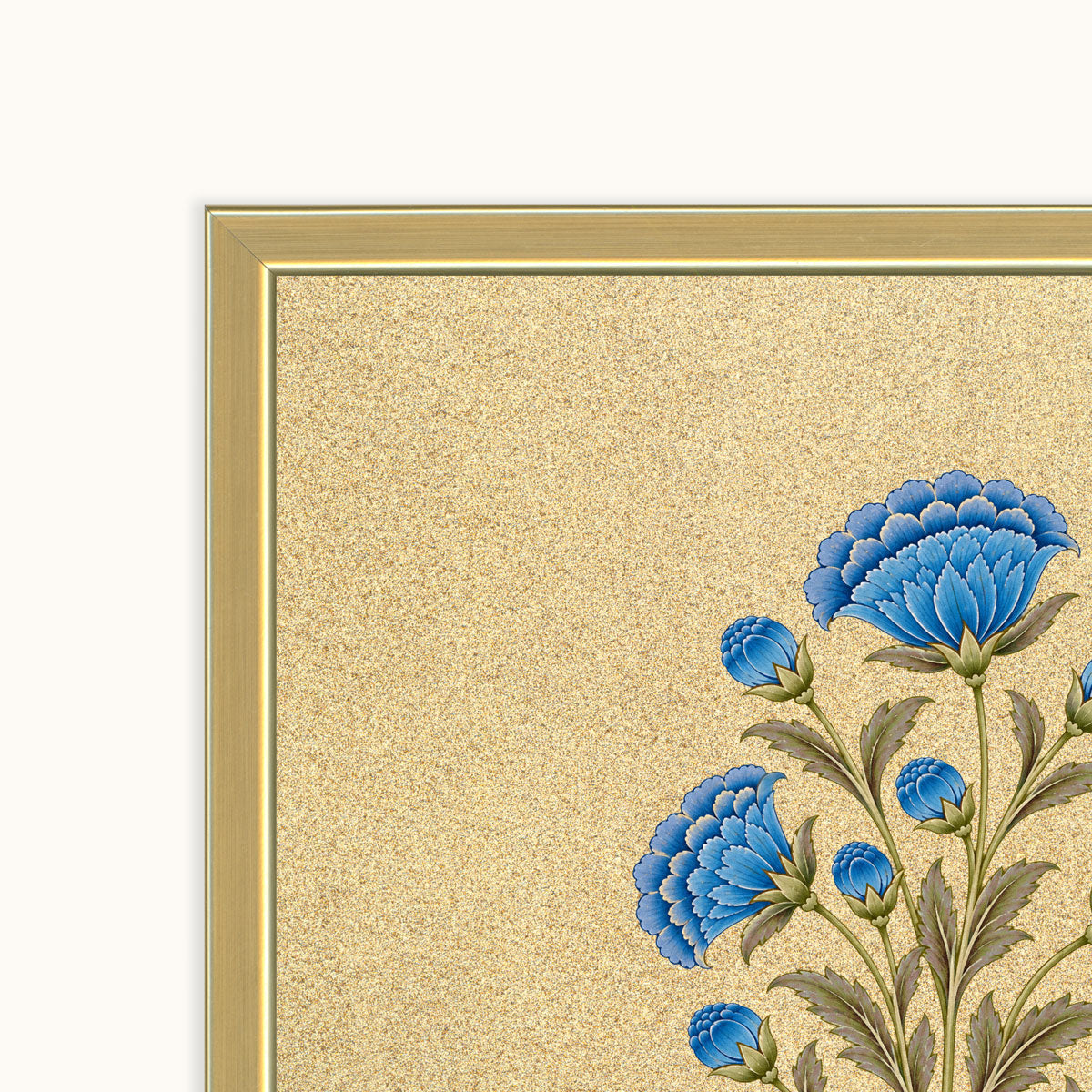 Azure Bloom – Floral Wall Art