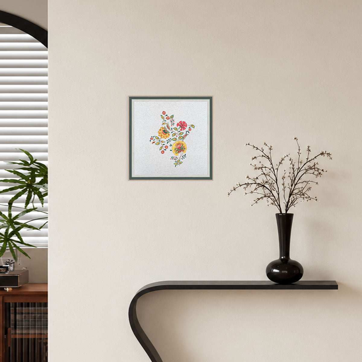 Vasantika botanical wall art