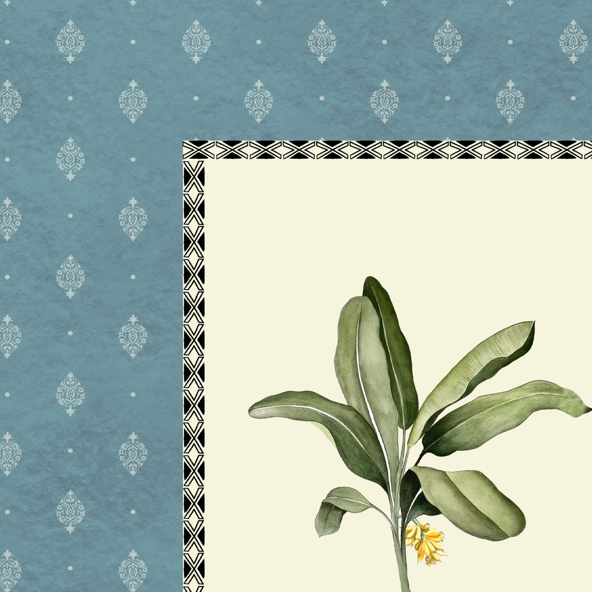 Tropical Muse wall art frame