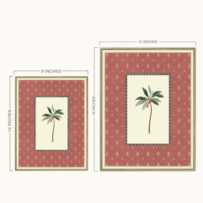 Heritage Tropics wall art frame