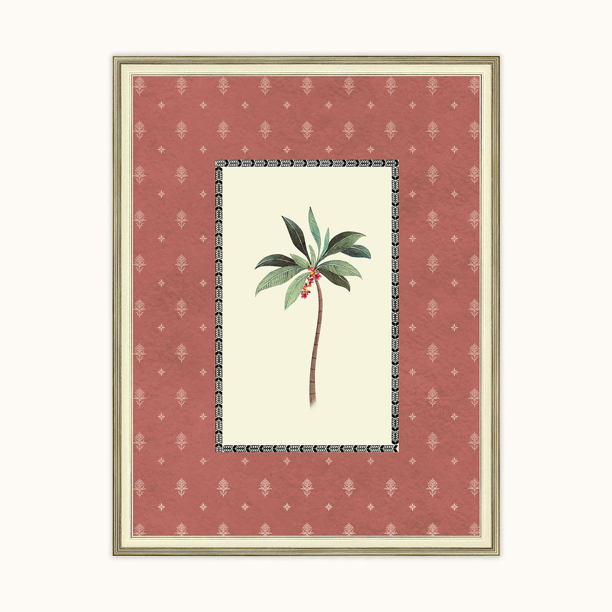 Heritage Tropics wall art frame