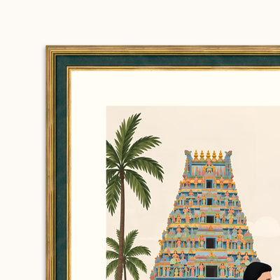 Dakshin Ki Dhun (Boho Indian art)