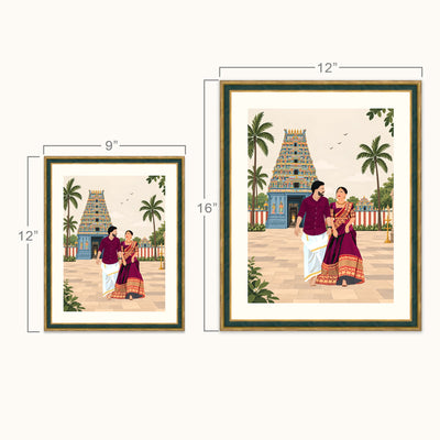 Dakshin Ki Dhun (Boho Indian art)