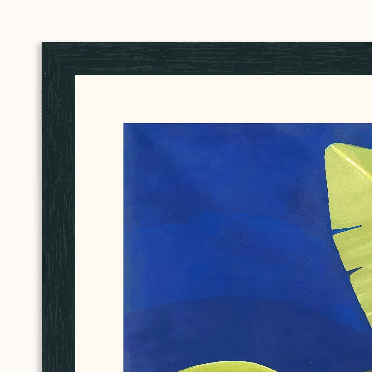 Banana leaf tropical wall art