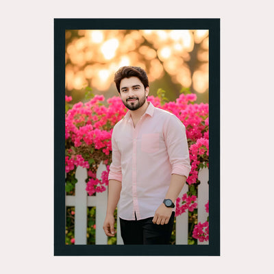 Black Slate Customized Photo Frame