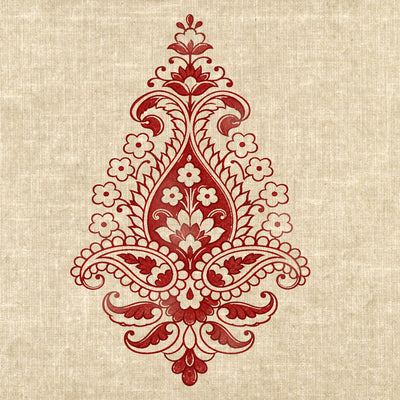 Sanganeri block print wall art