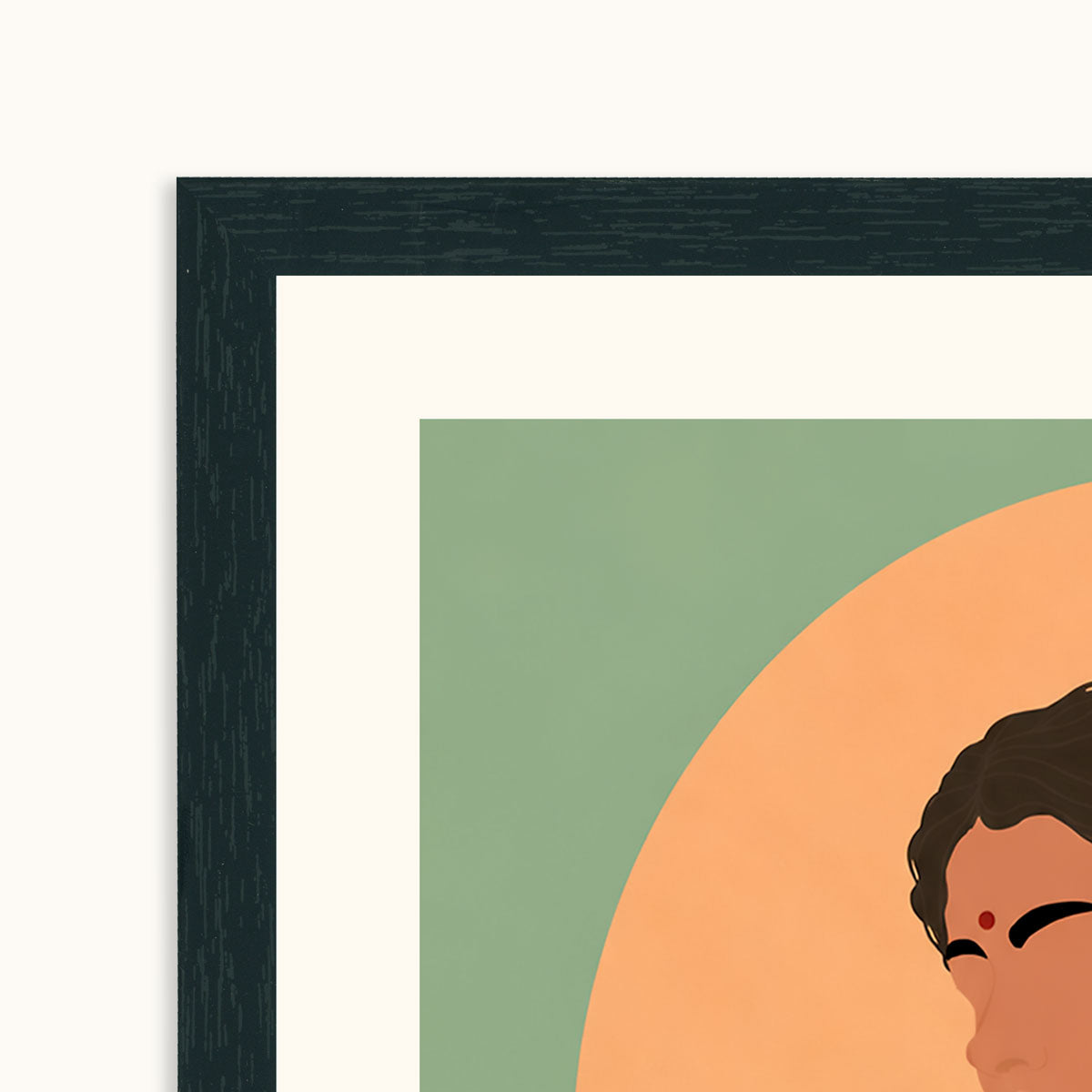 Indian Boho woman wall art