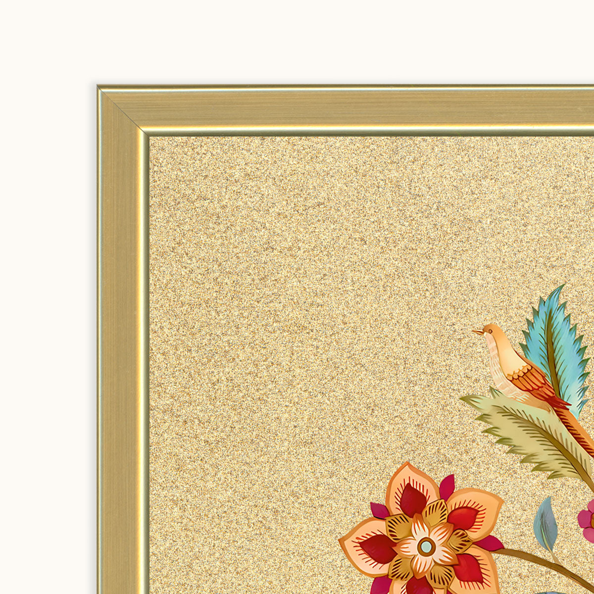 Vibrant blossoms wall art set