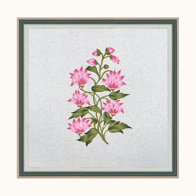 Kusum Kala botanical wall art