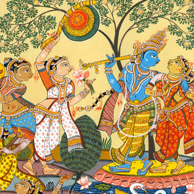 Raas in Vrindavan