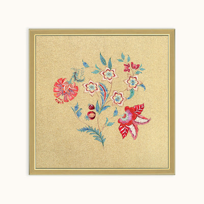 Scarlet Bloom – Traditional Floral Wall Art