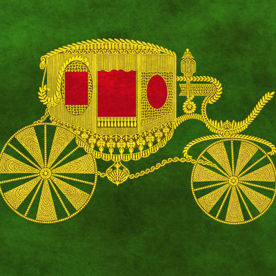 Royal Indian Carriage wall art