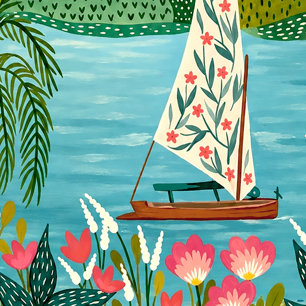 Sunny Seaside wall art