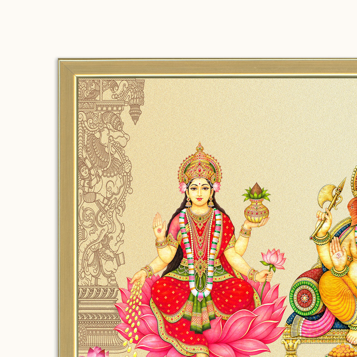 Laxmi - Ganesha Table-Top frame