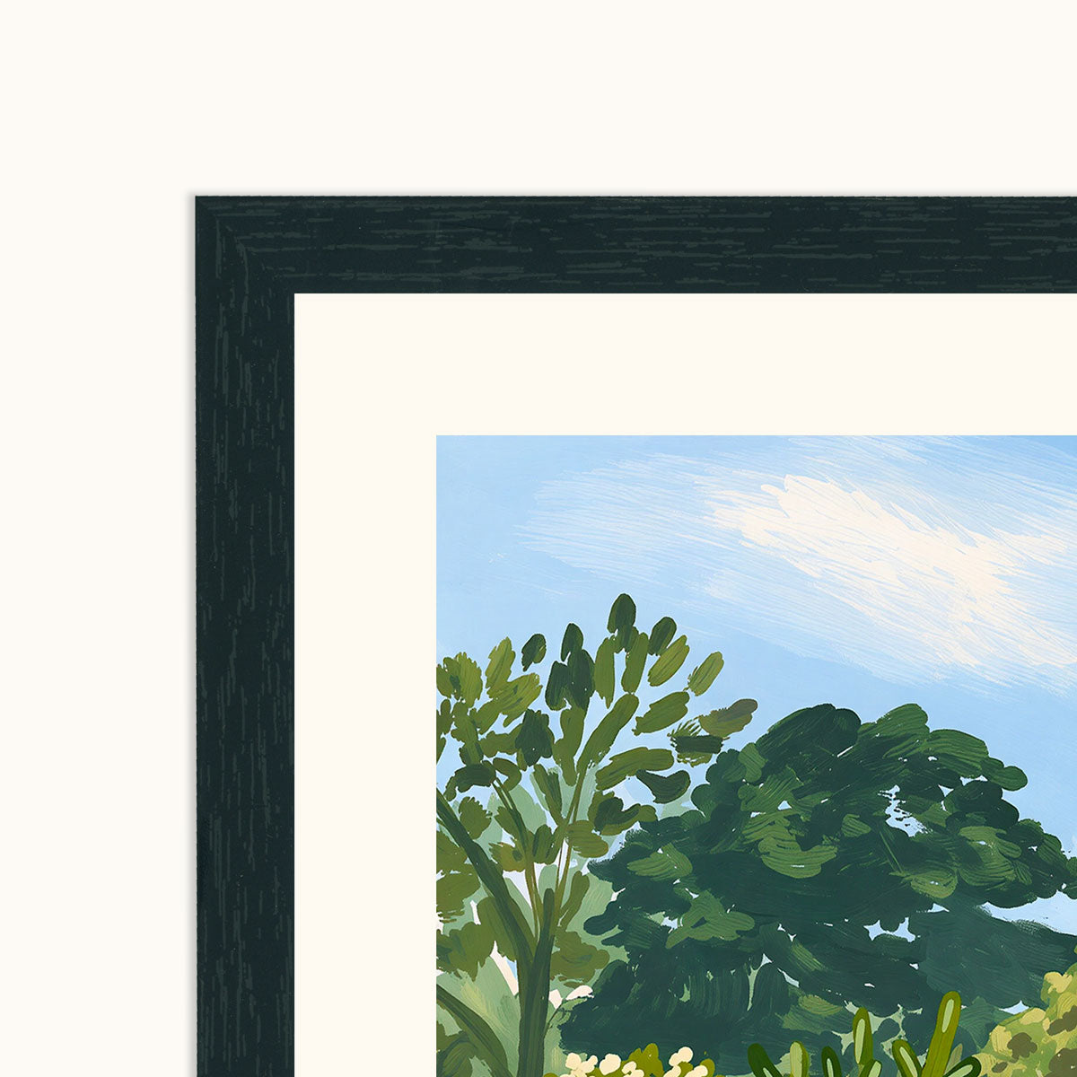 English Garden wall art