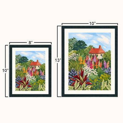 English Garden wall art