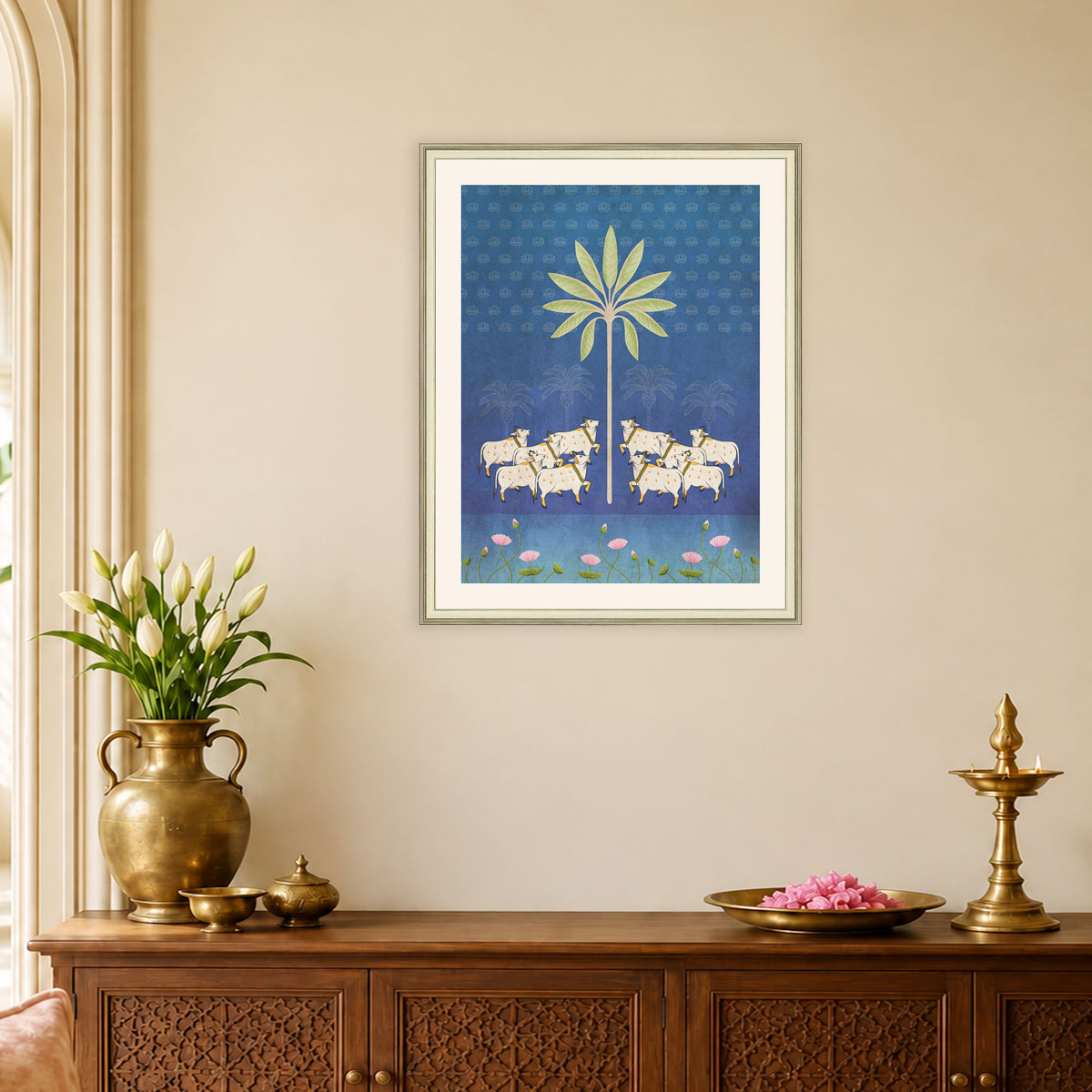 Pichhwai prem wall art