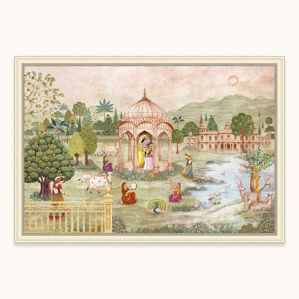 Raasleela Vrindavan wall art