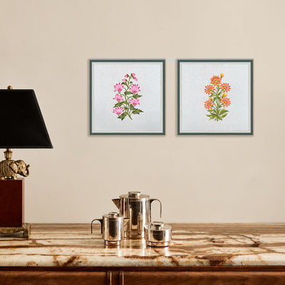 Botanical Elegance Duo wall art set