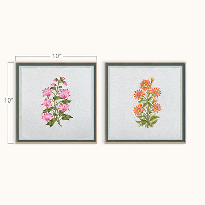 Botanical Elegance Duo wall art set