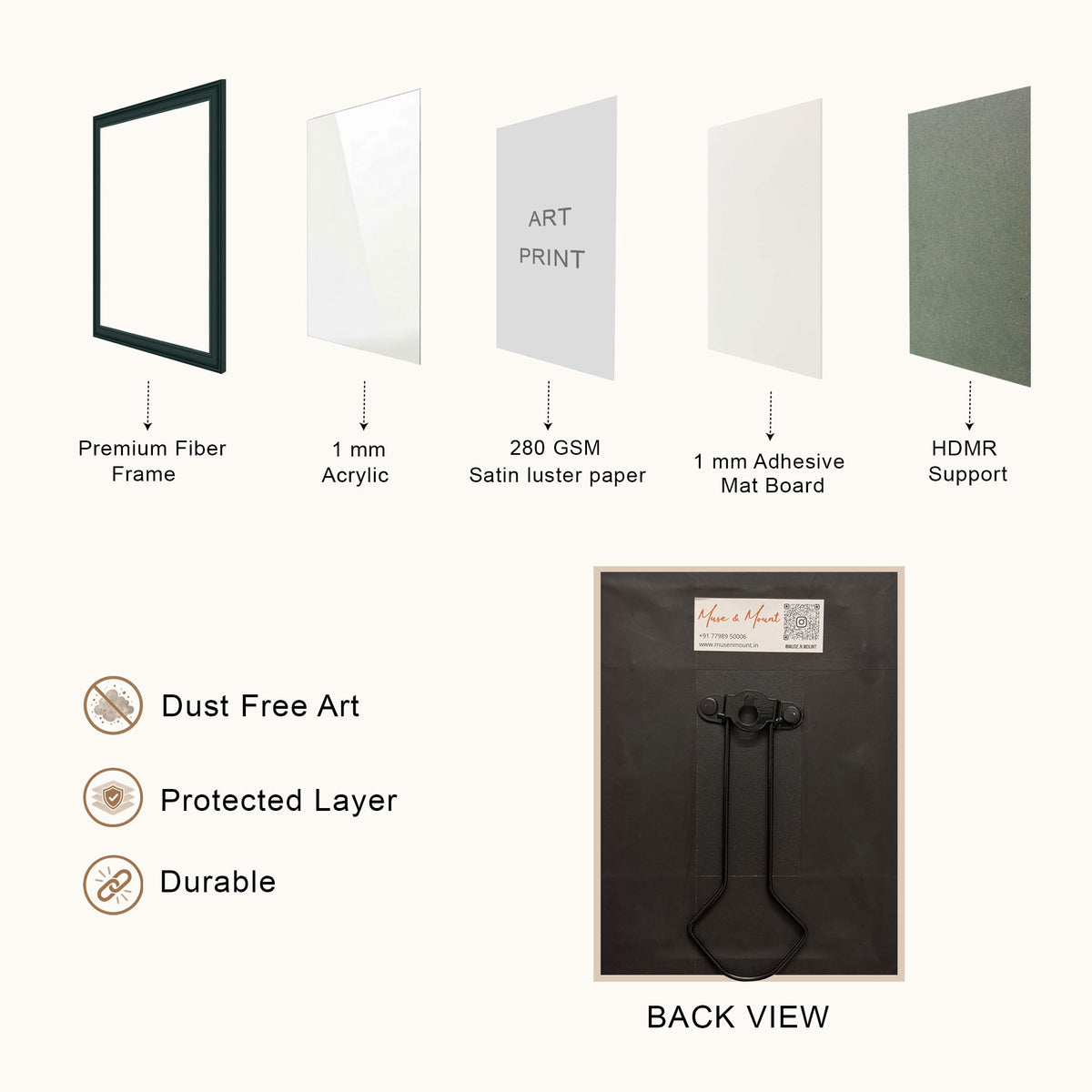 Regal Table-Top Frame with Print