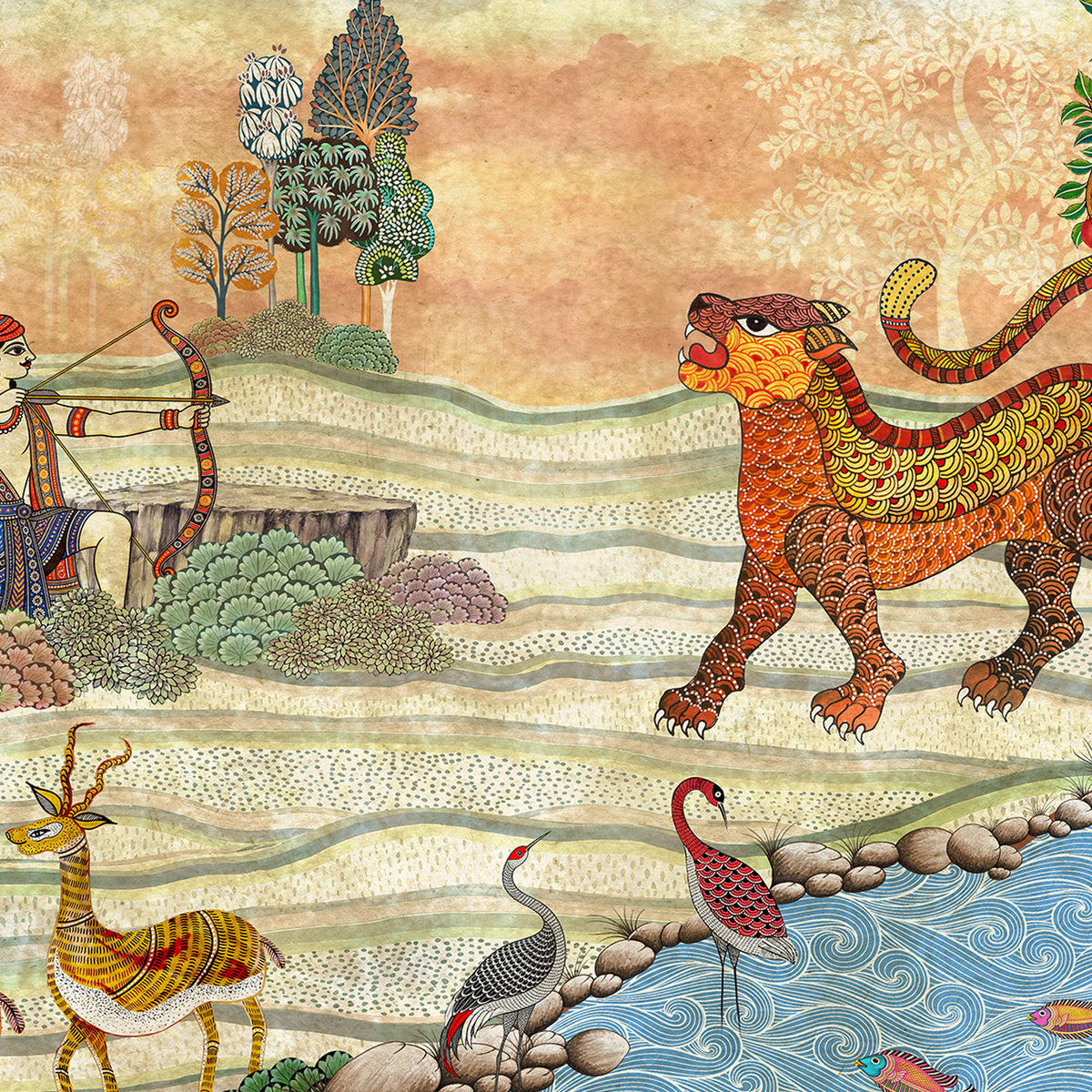 Great Indian Jungle wall art