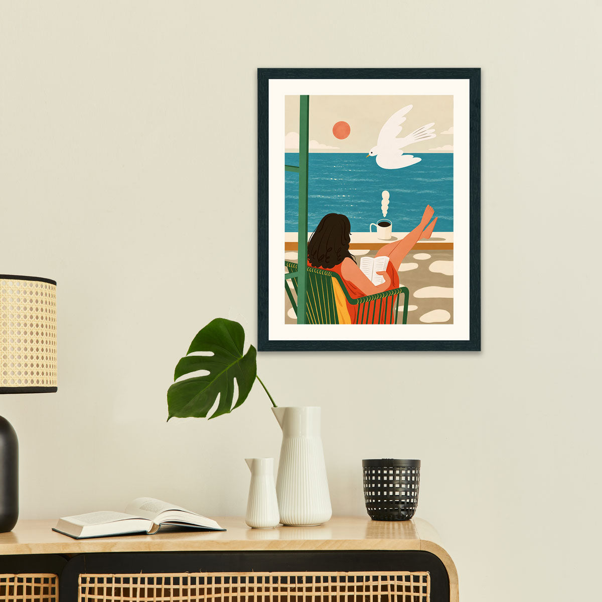 Coastal vacation wall art