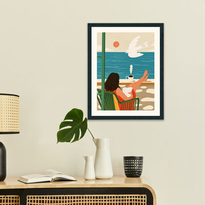 Coastal vacation wall art
