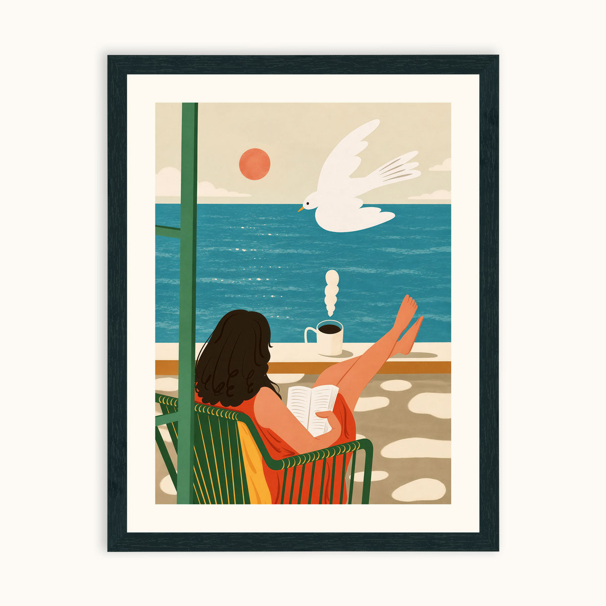 Coastal vacation wall art