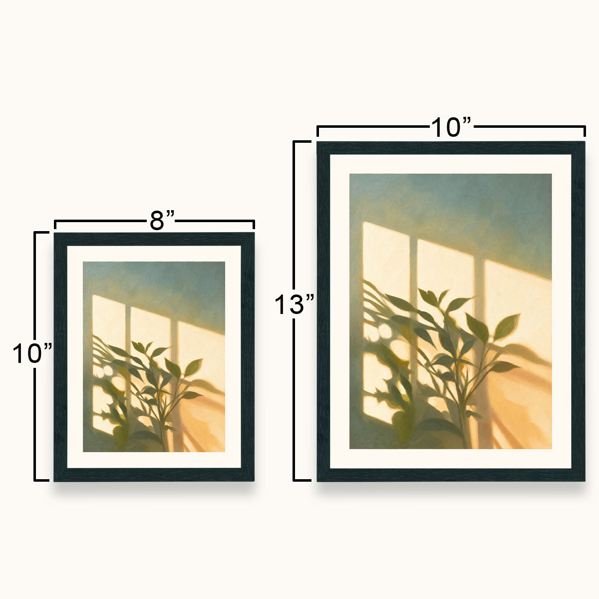 Golden Hour - Botanical wall art