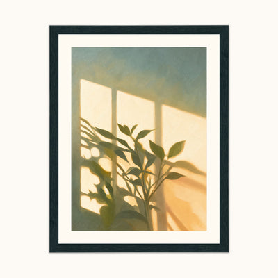 Golden Hour - Botanical wall art