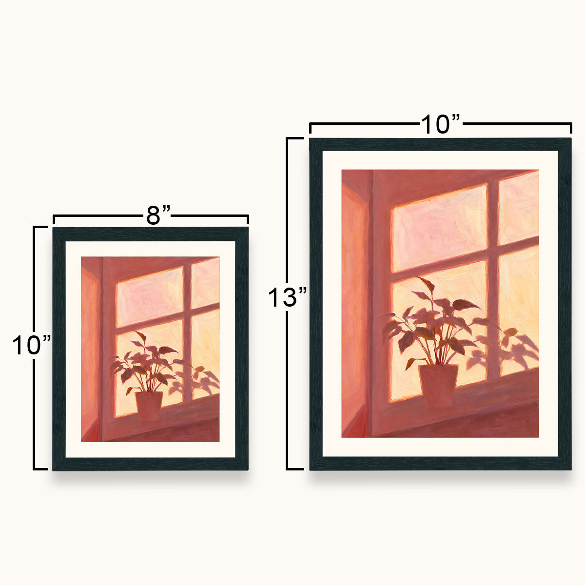 Sunlit Stillness-botanical wall art